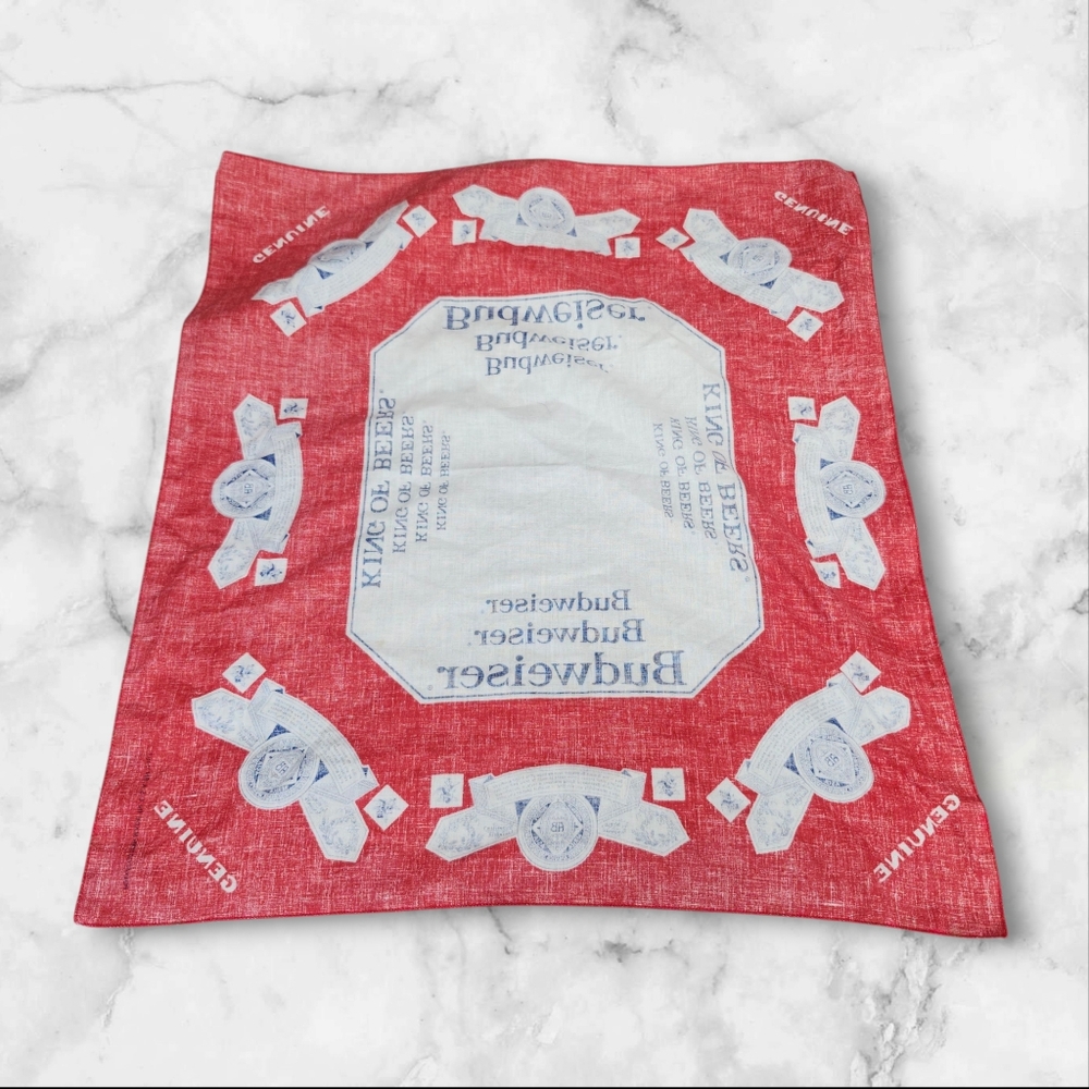 Budweiser Handkerchief - Picture 2 of 4
